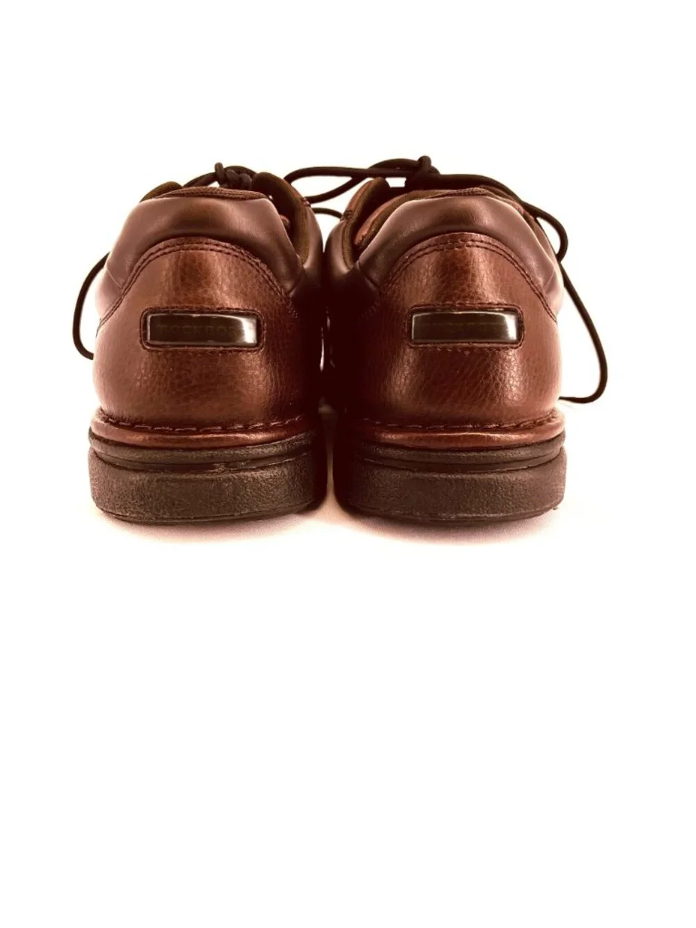 Rockport Mens Ridgefield Eureka Lace-Up Shoe Size 13 Brown leather